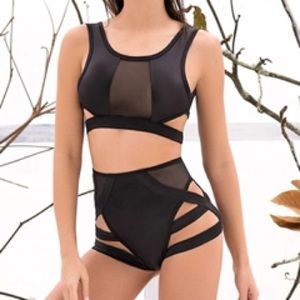 New black bra - handmade by a designer in SoCal